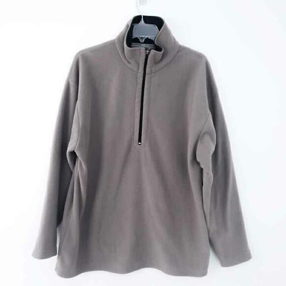 Weatherproof Fleece Jacket Mens Tan Brown Large - Picture 1 of 3